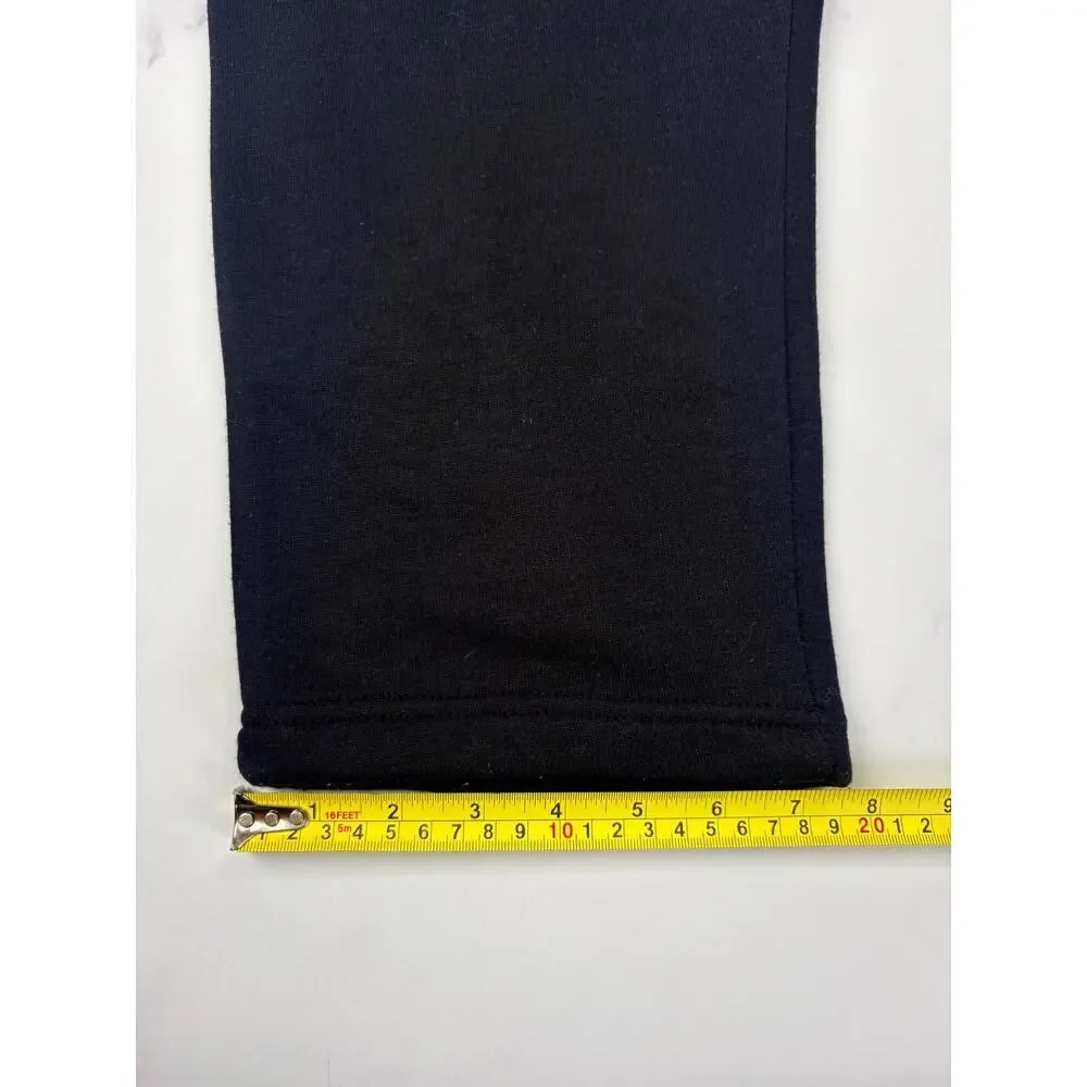 Champion Graphic Sweatpants 2XL Black Logo Leg Joggers Athletic Streetwear Pants